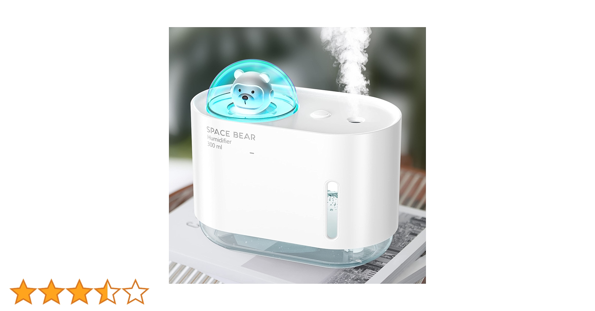 Amazon.co.jp: 加湿器 卓上 かわいい アロマ 超音波式 JAYFAN
